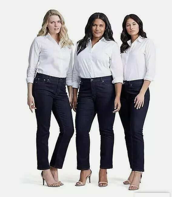 Ralph lauren modern straight curvy top slimming fit