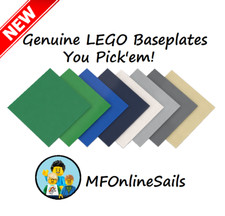 LEGO GENUINO (Elige tu color) 32x32 tacos/placa de 10 pulgadas con base plana