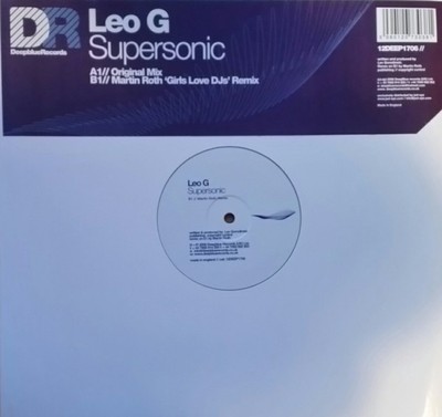 Leo G  ''Supersonic'' * 12DEEP1706 / Original + Martin Roth 'Girls Love DJs' Remix