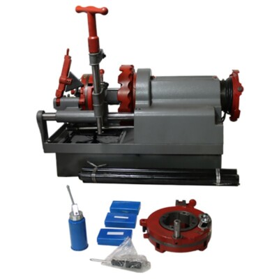 110V Electric Pipe Threader Machine (1/2''- 3'') Threading Machine,Cutter,Deburrer