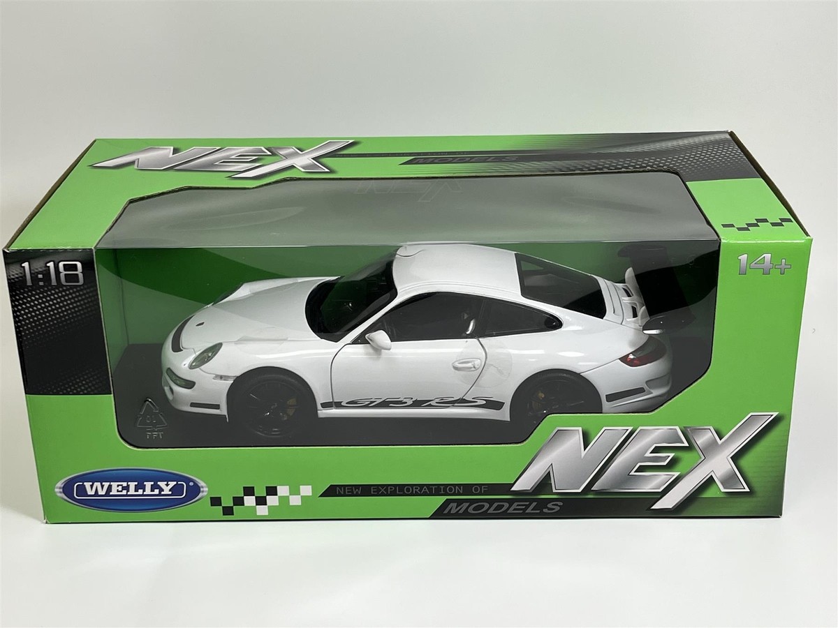 Porsche 911 997 GT3 RS White 1:18 Scale Welly 18015w | eBay Porsche 911 997 GT3 RS White 1:18 Scale Welly 18015w | eBay