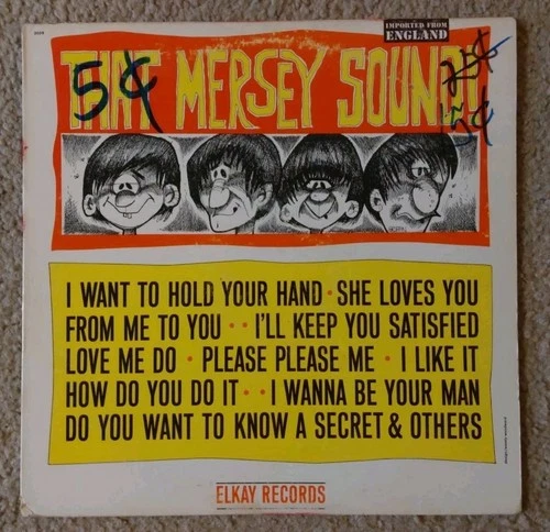 The Sparrows: That Mersey Sound! 1964 Elkay Records Vinyl LP VG Beatles Tribute