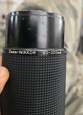 Nikon Zoom Nikkor 80-200mm f/4.0 AI-S lens AIS Read