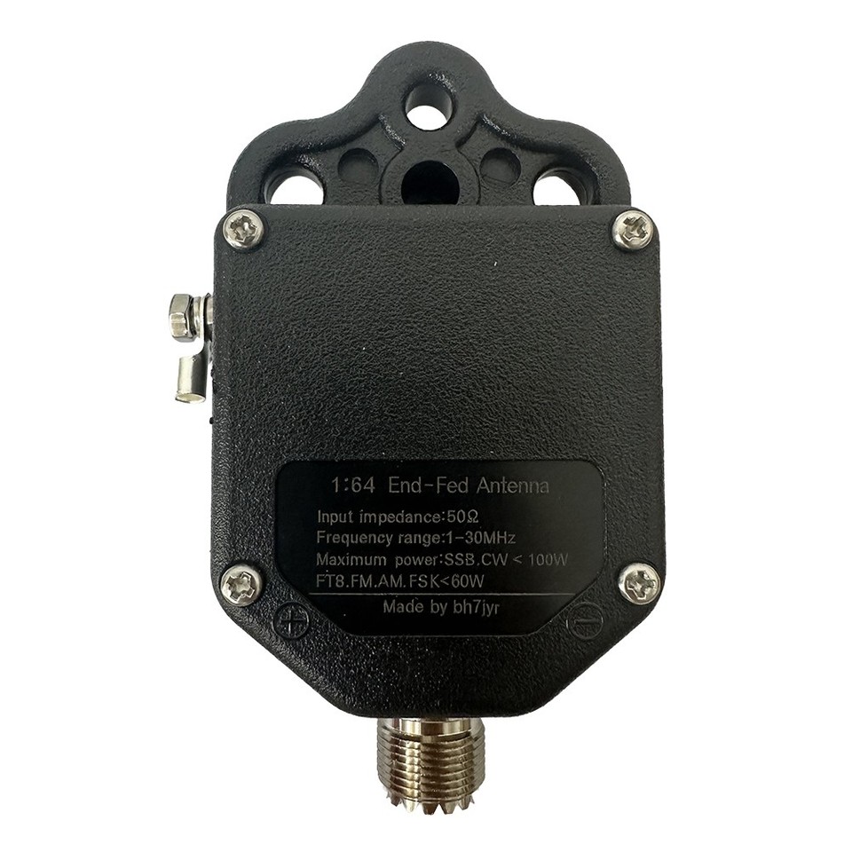 Balun 1:64 per Antenna End-Fed A 4 Bande 8 Bande Gamma 1-30 MHz Potenza Balun 1:64 per Antenna End-Fed A 4 Bande 8 Bande Gamma 1-30 MHz Potenza