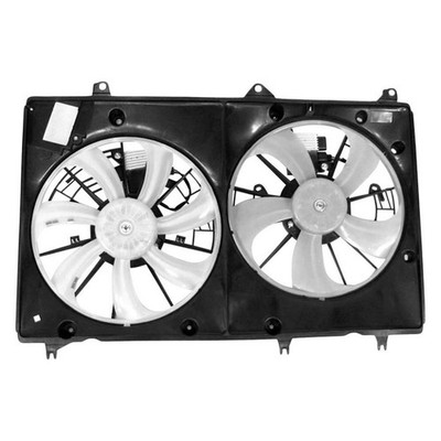 For Toyota Highlander AC Radiator Fan Assembly 2008-2010 w/ Dual Contorller