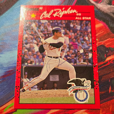 Leaf 1990 Cal Ripken Jr Baltimore Orioles #676 All-Star Baseball Card