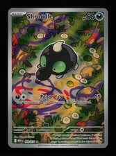 Carte Pokemon Shroodle 149/132 Holo Illustrazione Rare Mega Evoluzione