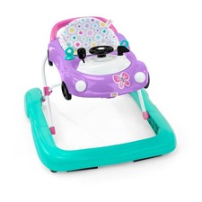 Bright Starts Little Speedster 3-in-1 Car Walker, Purple Power, Baby Activity Wa