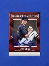 2014 Panini Elite Extra Edition #71 Sam Clay Auto Autograph MLB signed