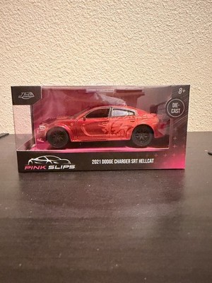 NEW 2025 Jada Toys ''Pink Slips''  2021 Dodge Charger SRT Hellcat 1:32 RED