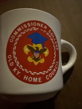 BSA Commissioner College Mug/Cup Old KY. Home Council USA Made Boy Scouting Mug