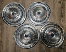 1969 1970 Plymouth Passenger Car 15 Hub Caps Wheel Covers Oem Mopar