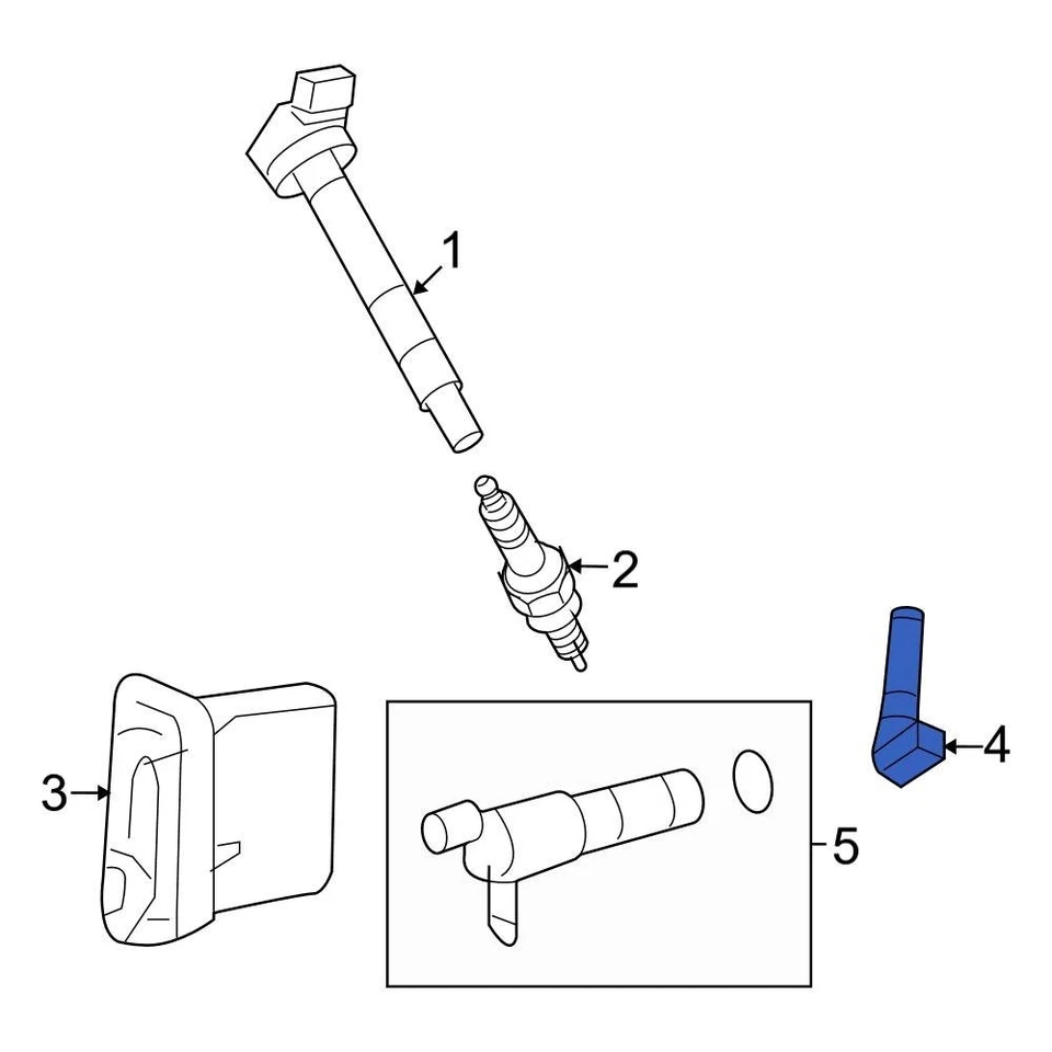 For Toyota Tundra 2007-2021 Toyota 9091905071 Engine Crankshaft Position Sensor - Image 3 of 4