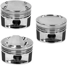 Manley 86.5mm +.5mm Oversize Bore 9.0:1 Dish Piston Set for 08+ Evo X (4B11T)