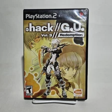 .hack G.U.: Vol. 3 (Sony PlayStation 2, 2007) PS2 Complete In Box Tested 