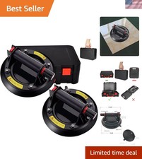 Professional-Grade Heavy-Duty Suction Cups - Max 600 lbs with Safety Features
