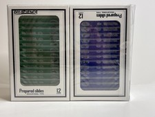 Lot of 4 DIY-SCIENCE Prepared Microscope Slides Educational Type 12 Kinds SEALED