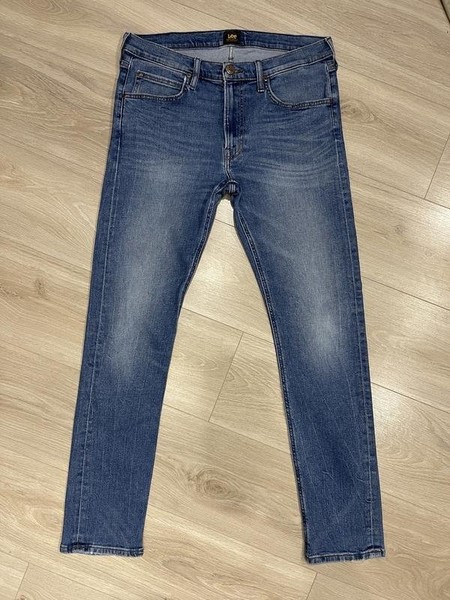 Men Lee Jeans Navy Denim 32