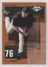 2003 Fleer Box Score 1st Edition /100 Brian Stokes #140 Rookie RC