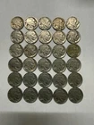 Buffalo Nickel Lot of 30 Coins Mixed Dates Mostly 1937