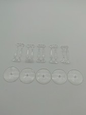 Lot of 5 32mm Small Flying Bases  Stems Used For Warhammer 40k  AoS GW Games