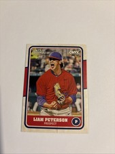 LIAM PETERSON RC 2025 Onyx Vintage Extended #OVLIPE Pre-ROOKIE Prospect