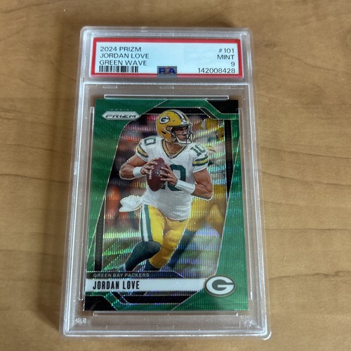 2024 Panini Prizm - Jordan Love #101 Green Wave Prizm