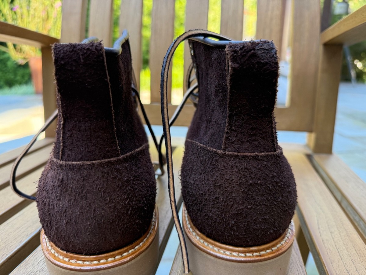 Viberg Scout Boot | Mocha Roughout | Sz 9.5 | New in Box | Vibram Sole, Complete Viberg Scout Boot | Mocha Roughout | Sz 9.5 | New in Box  main image 2