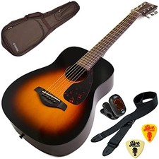 Yamaha Acoustic Guitar, Mini Guitar JR2 TBS 5-Piece Beginner's Set