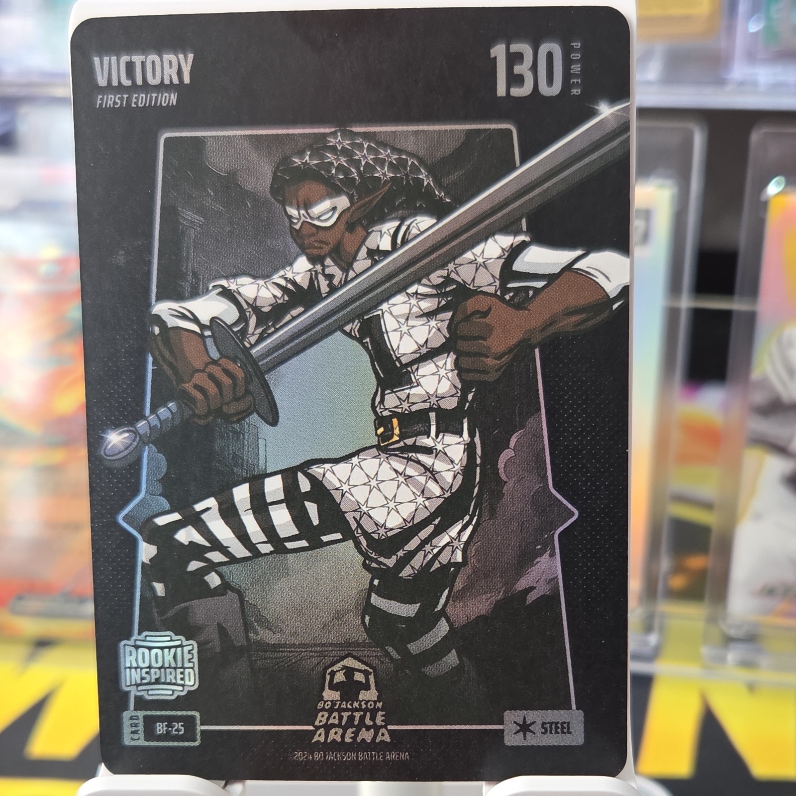 ?2024 Bo Jackson Battle Arena Victory Steel Foil BF-25 Victor Wembanyama RC