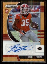 2020 Autograph Prizms Neon Orange Brian Herrien/149 Auto /149 #134