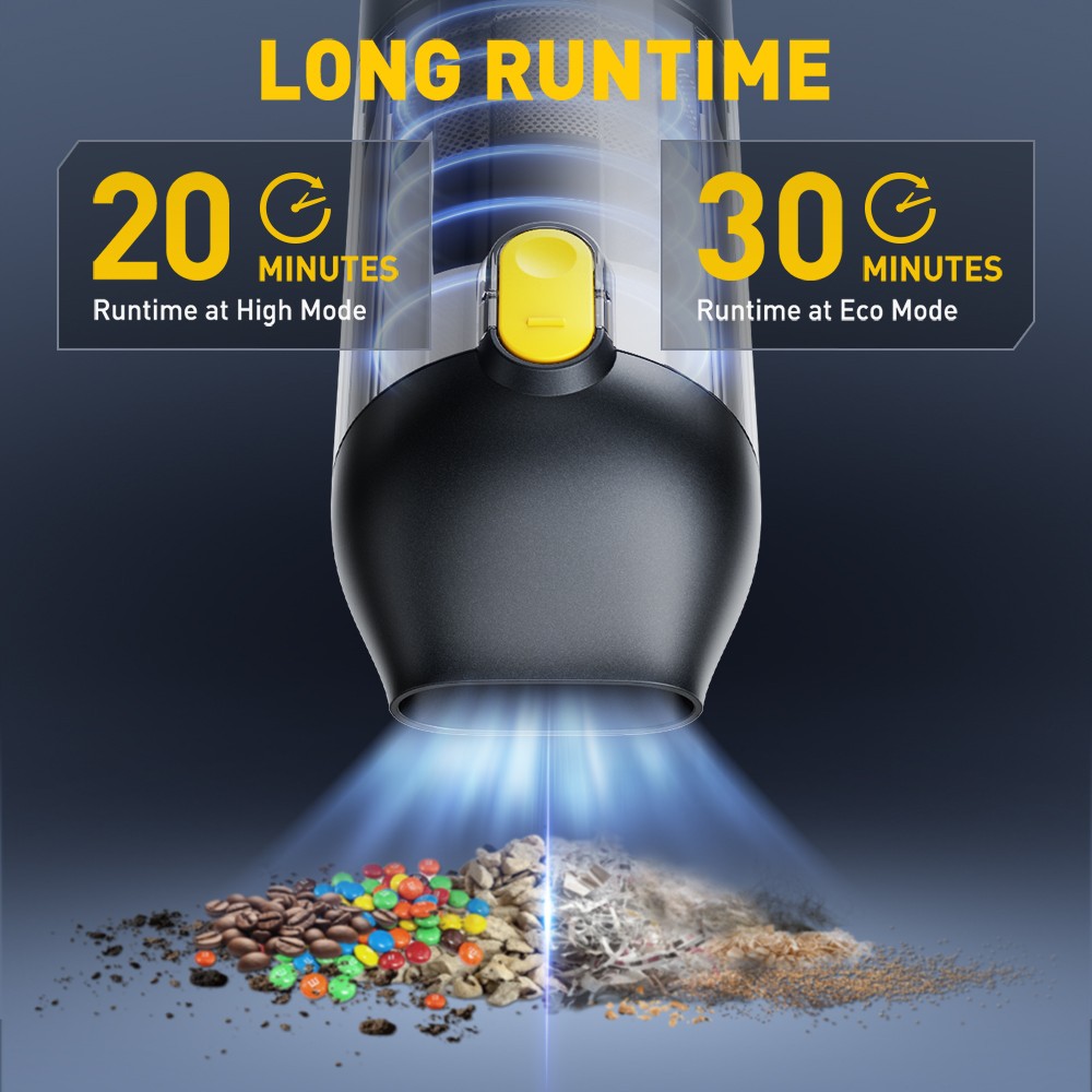 4 in 1 Mini Handheld Cordless Vacuum Cleaner Portable For Car Auto Home AUXITO M