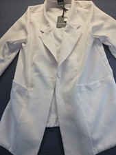 Women White Blazer Size Large