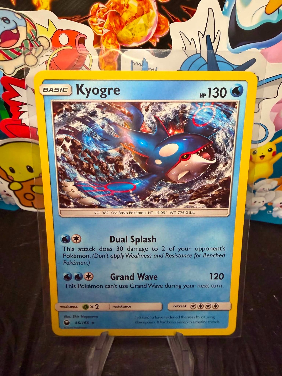 Kyogre 46/168 - Holo - Celestial Storm - Pokémon TCG - NM