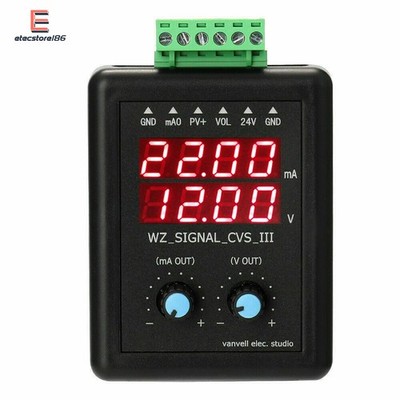 0-10V 4-20mA Signal Generator Signal Source Adjustable Current Voltage Source DE