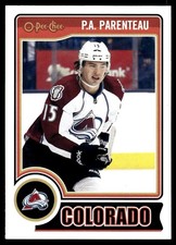 2014-15 O-Pee-Chee #92 P.A. Parenteau Colorado Avalanche Hockey Card