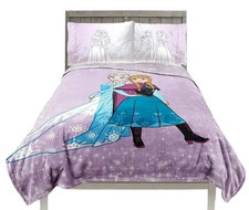 Disney Frozen "Winter Frost Adventures" Kids Blanket  Sheet Set-W163048695144