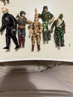 Hasbro G.I. Joe Lot of 5 Vintage Action Figures