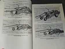 Manuale ricambi escavatore patate letto livellato una fila John Deere 