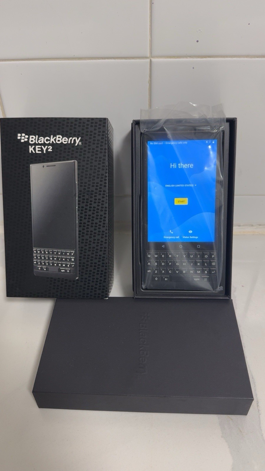 BlackBerry KEY2 Black – Open Box (Like New) – Complete