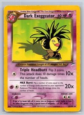 Dark Exeggutor 33/105 Neo Destiny Uncommon Unlimited Pokemon on eBay