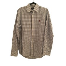 Ralph Lauren Slim Fit Checked Shirt Size M