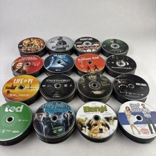 LOT OF ~325 DVDs -- (Assorted Movies & Shows) -- DVD DISCS ONLY (Without Cases)