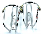 Elite Ciussi Aluminum Water Bottle Cages Sliver (2 Cages)