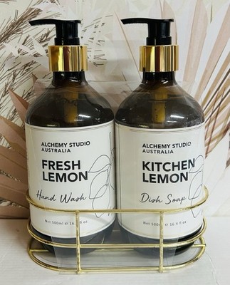 Alchemy Studio ~ Fresh Lemon Hand Wash & Dish Soap 16.9 fl oz Each