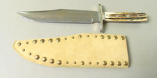 K. TOHANNIE ORIGINAL BOWIE KNIFE Fixed Blade W/Sheath - FREE SHIPPING