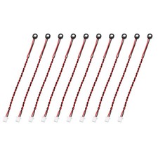 10Pcs Electret Microphone Condenser Pickup 4mm Pickup with 80mm Wire 58dB