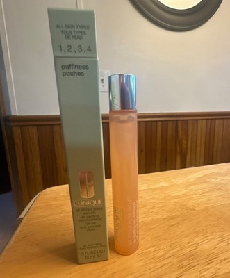 Clinique All About Eyes Serum De-Puffing Eye Massage 0.5 Oz/15ml FRESH BNIB