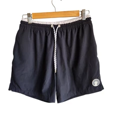 Chubbies Swim Shorts Black Medium Men's Lined 5.5" Inseam Pockets