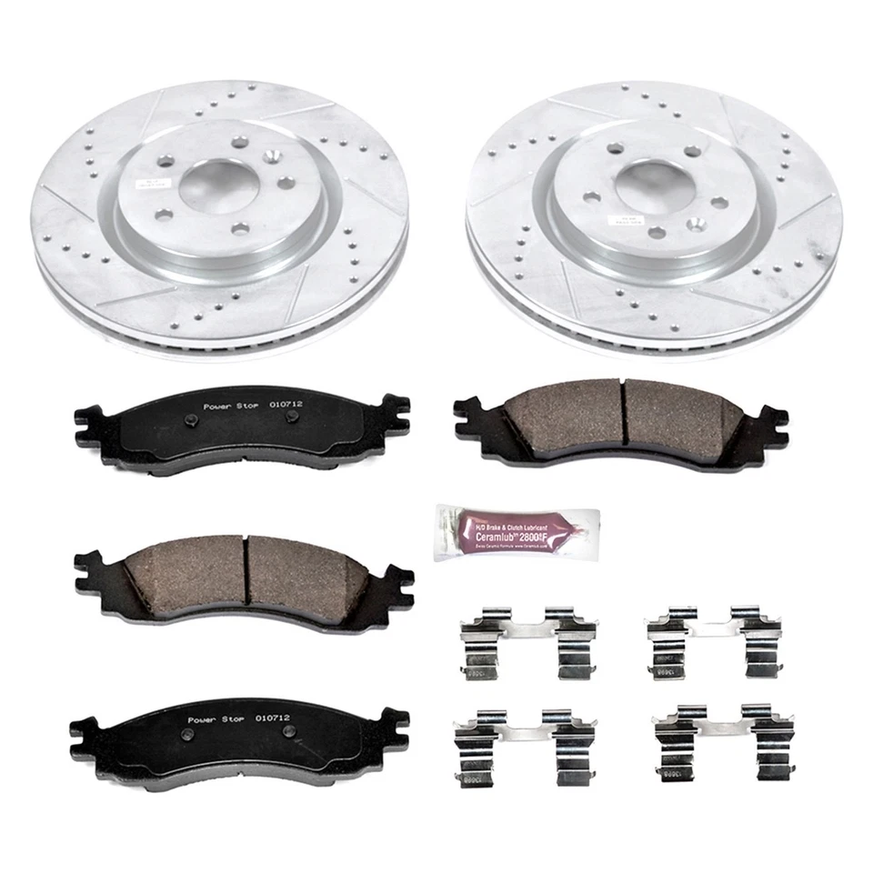 PowerStop K5581-36 Brake Kit For Ford Taurus 2011-2012 Front - Изображение 2 из 4